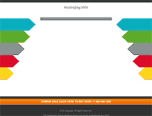 Tablet Screenshot of musicpay.info